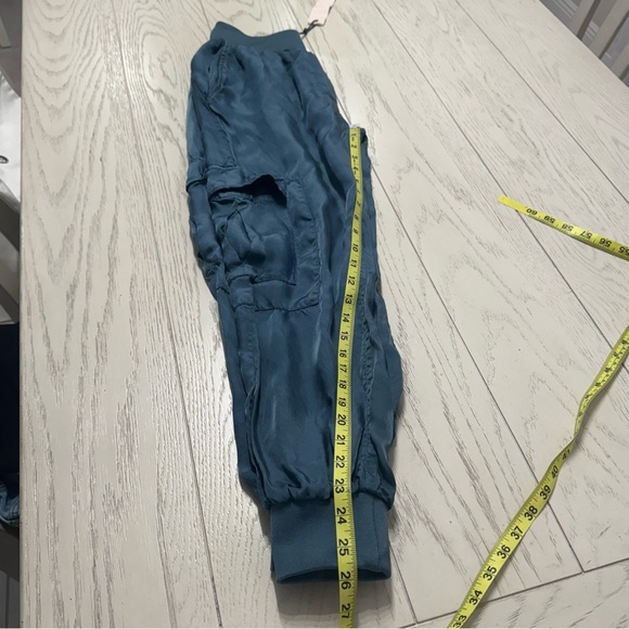 Cinq a Sept Gray Track Pants with Elastic Cuffs - Picture 9 of 10